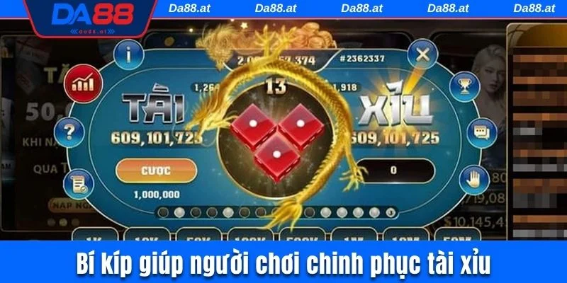 Bí kíp giúp người chơi chinh phục từng ván cược sicbo